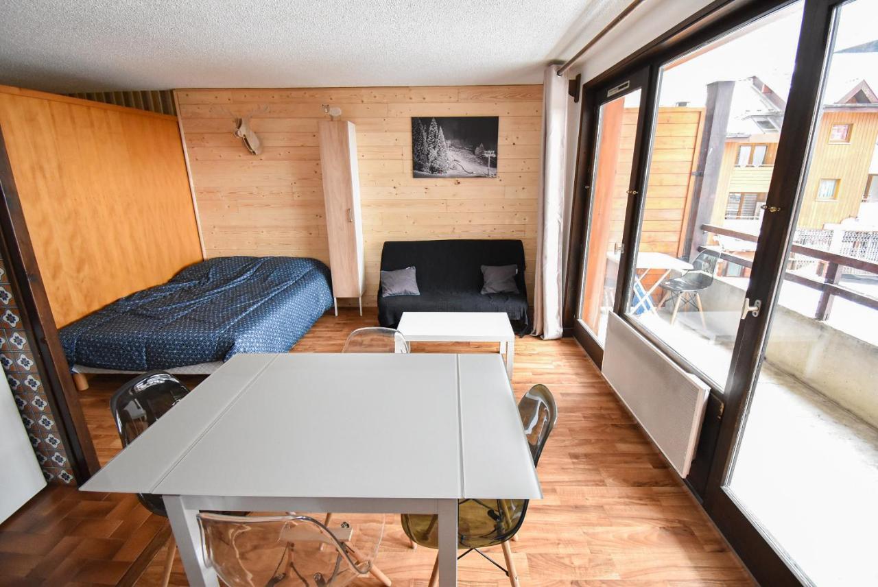 Le Relai S34 - Grand Et Lumineux Studio Avec Coin Montagne 4-6 Pers Avec Wifi, 50M Des Pistes, Grand Balcon Expose Sud, Draps Non Compris Saint-Jean-d'Aulps Bagian luar foto